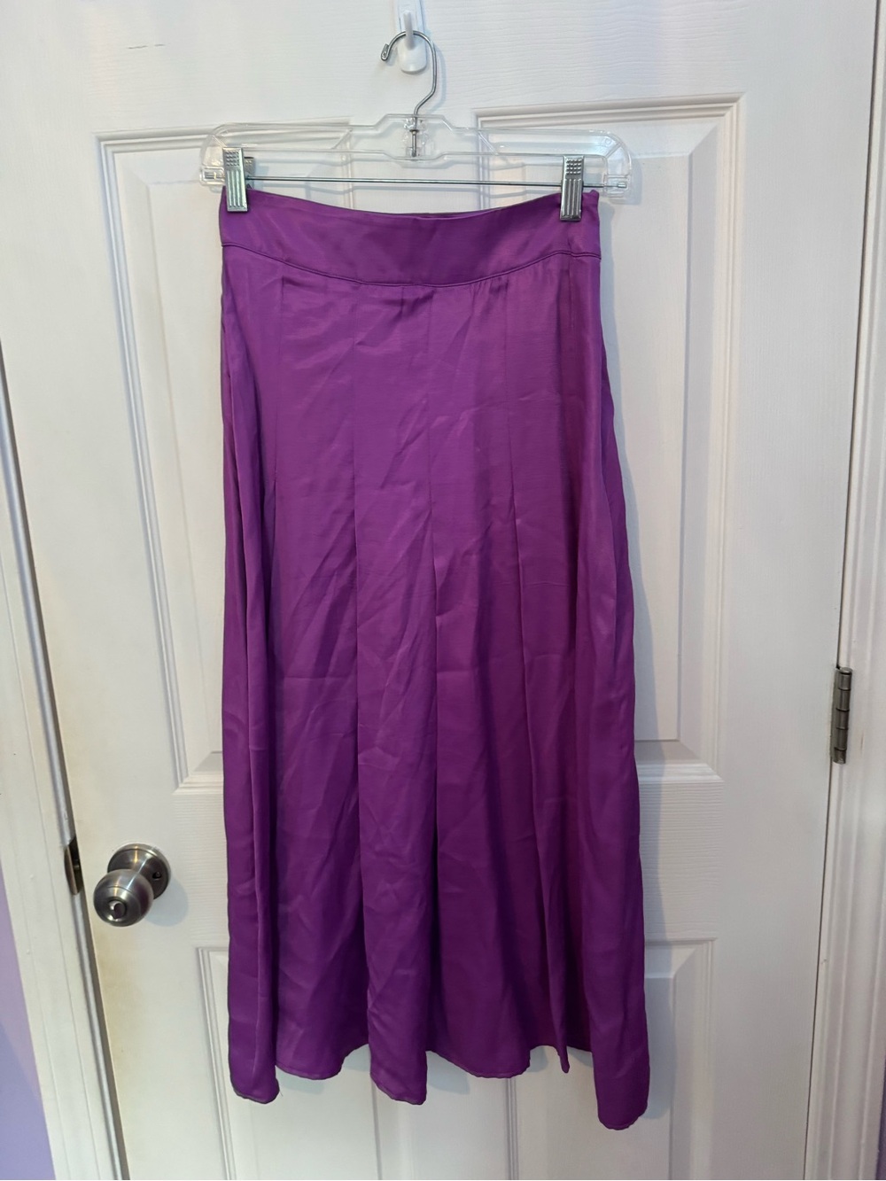 Zara Purple Maxi Skirt